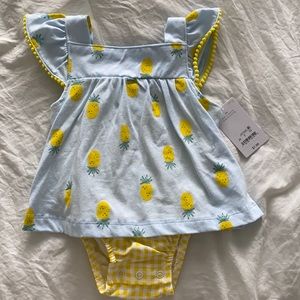 Brand new pineapple romper